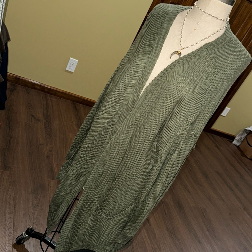 Long Knitted Sweater #0030